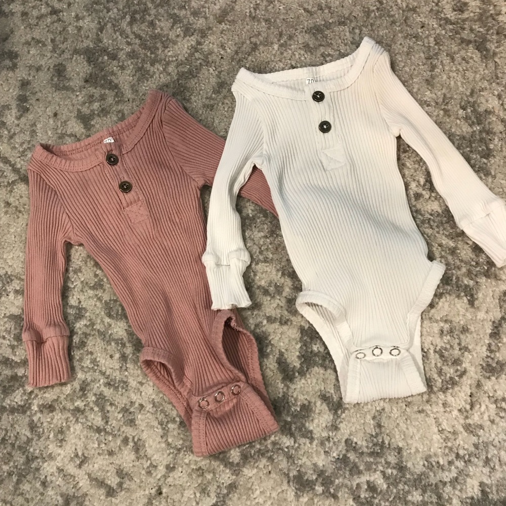 Baby girl onesie bundle
